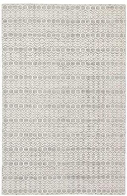 Juniper Home Railay Handmade Trellis White/ Grey Area Rug