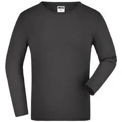 Kinder Langarm-Shirt "JN913K" - XS - graphite