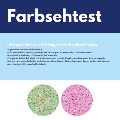 Farbsehtest, Taschenbuch von Satoshi Ishida, Tredition, 978-3-913229-08-9