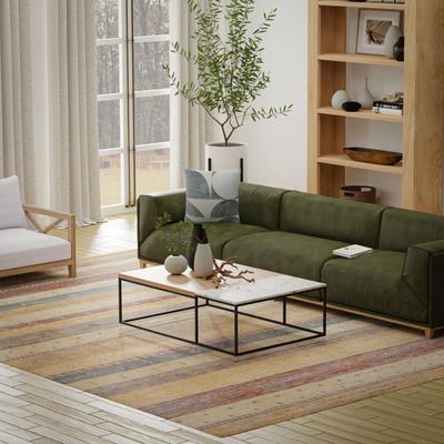 NAVATEXTURA Southwestern Machine-made Tribal Rug