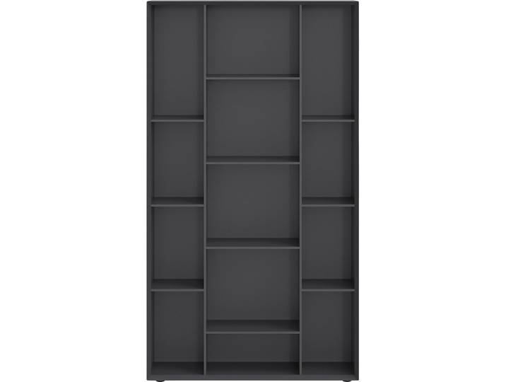 Regal Sleek anthrazit MDF B 100 T 30 H 180 cm - Regal