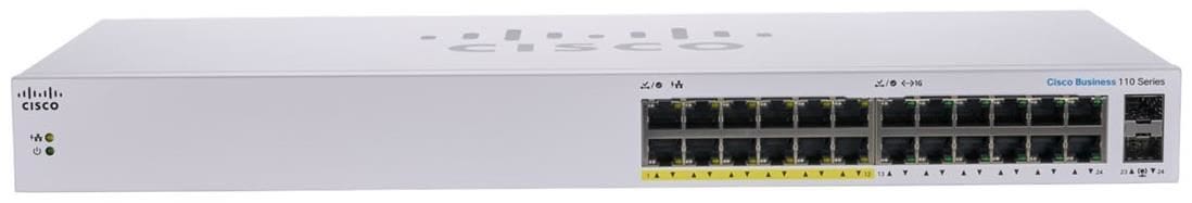 Cisco CBS110-24PP Business 110 Series unmanaged Switch CBS110-24PP-EU