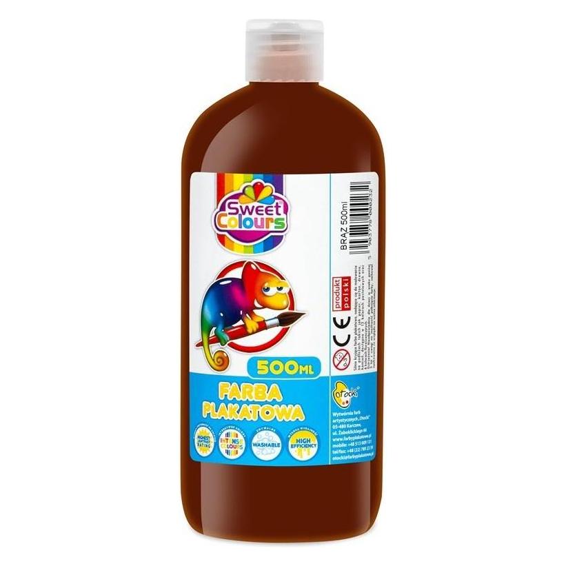 Sweet Colours Dunkelbraune Posterfarbe 500 ml (500 ml) (47590972)