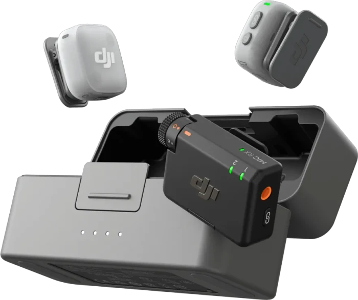 DJI Mic Mini 2 (2 TX + 1 RX + Charging Case)