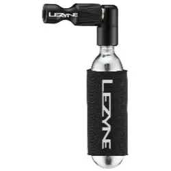 Lezyne Trigger Drive CO2 Pumpe Schwarz + 16 g Kartusche