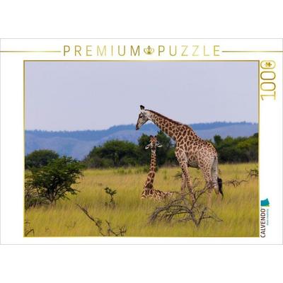 CALVENDO Puzzle Unterwegs im Caprivi-Streifen, Namibia | 1000 Teile Lege-Größe 64x48cm Foto-Puzzle für glückliche Stunden