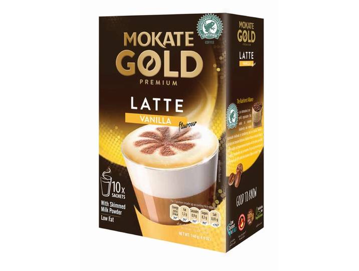MOKATE GOLD Bâtonnets Premium à la vanille 10 x 14 g
