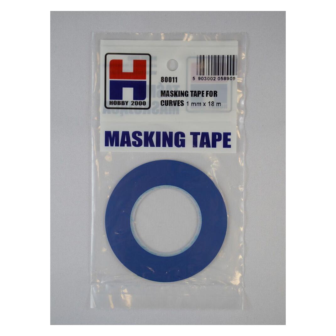 Hobby 2000 Masking Tape For Curves 1 mm x 18 m (H2K80011)