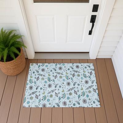 Addison Rugs Machine Washable Indoor/ Outdoor Spaceship Chantille Rug