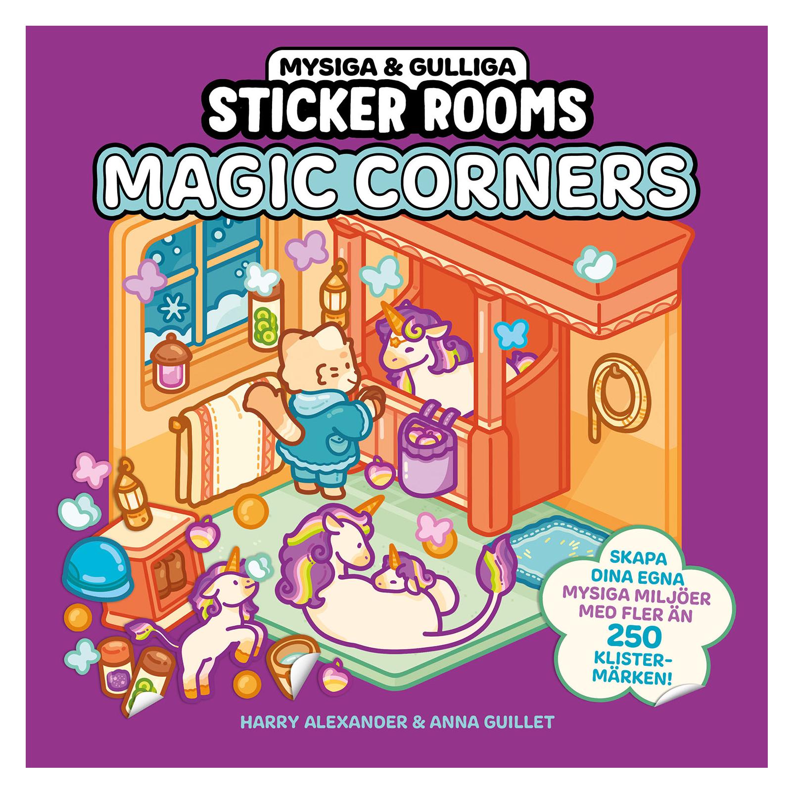 Legind Cozy Stickers : Magic Corners (9788776391966)