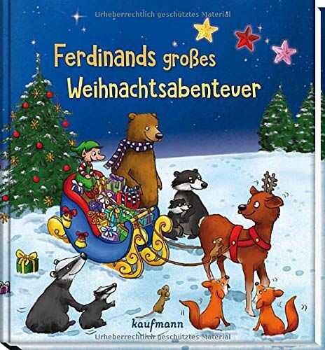 Kristin Lückel - Ferdinands großes Weihnachtsabenteuer: Funkel-Bilderbuch mit Glitzersteinen - Preis vom 09.10.2026 07:28:09 h