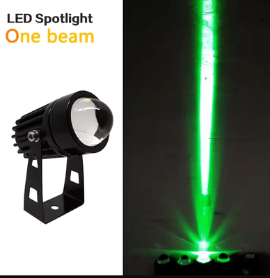 Inspire Curations Modern RGB LED Outdoor Wall Spotlight IP66 Waterproof Landscape Beam Light (9W 12W) green 12w