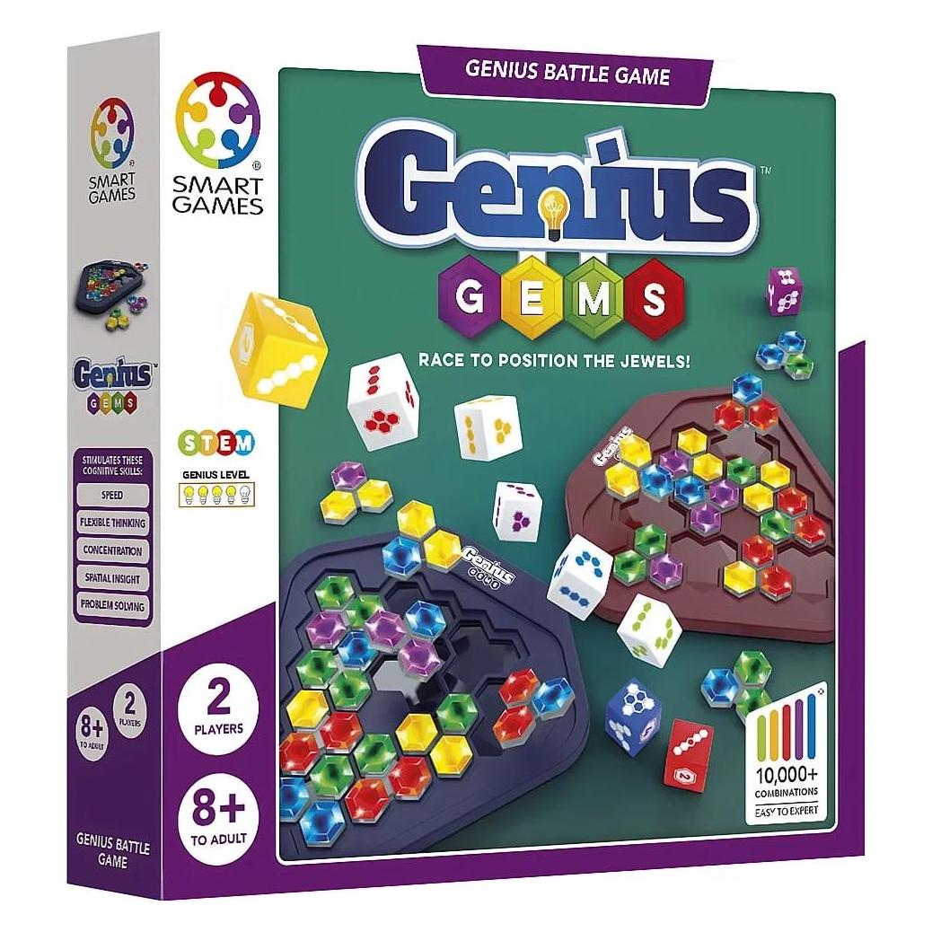 Smart Games Genius Gems (mult) (Deutsch, Englisch, Französisch, Italienisch) (SG2539)