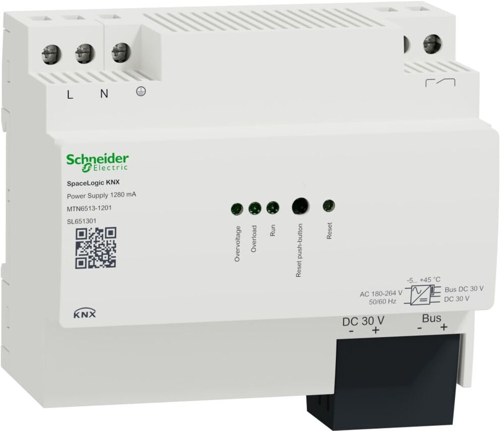 Schneider Electric Spannungsversorgung SpaceLogicKNX,1280mA MTN6513-1201)