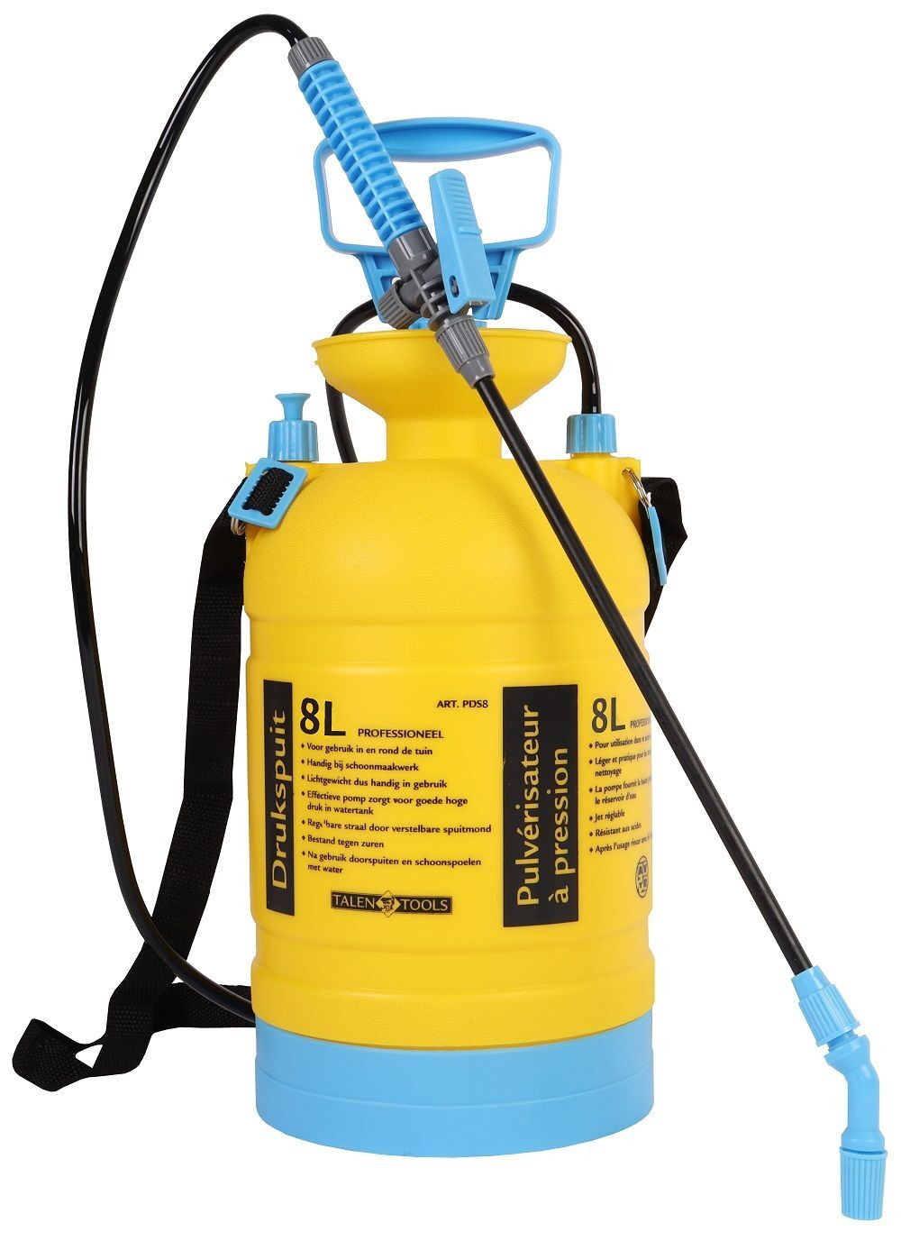 Talen Tools Professionele Drukspuit 8 liter