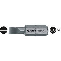Hazet 2208-11 2208 Schlitz-Bit Antrieb: 1/4 (6.3 mm) Abtrieb: Schlitz 25 mm