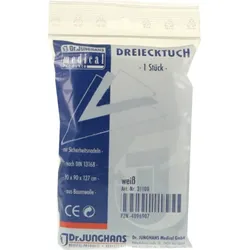 DREIECKTUCH rohweiß 90x90x127 31100 1 St