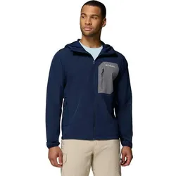 COLUMBIA Herren Funktionsjacke Tall Heights III Hooded Softshell, Größe S in Blau Blau