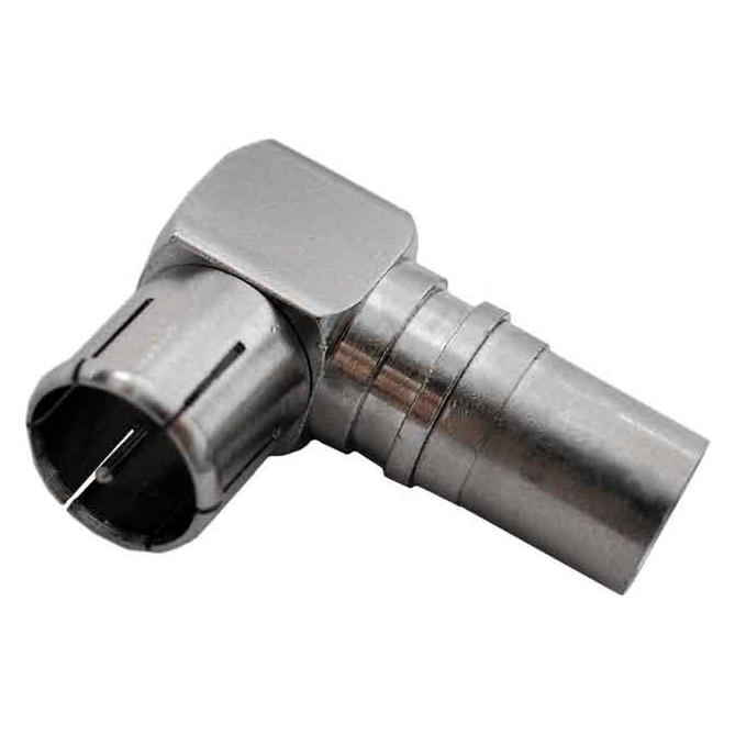 WISI DV 97, F-Quick-Winkelstecker, 10 Stück (17745)