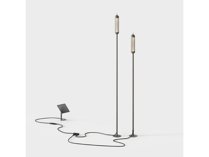 IP44.de Solarleuchte reed solar set - Braun (cool brown) Maritim