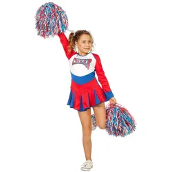 Metamorph Cheerleaderin rot-blau (140)