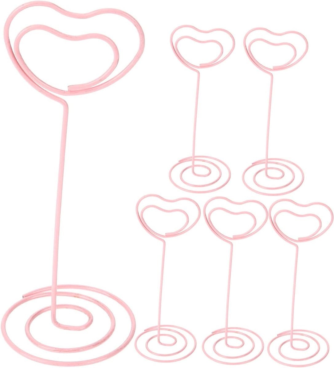 Tafelnummerhouders Knoopvormige Memo Clips voor Feestdecoratie Diverse Kleuren Hoogte: 4 cm