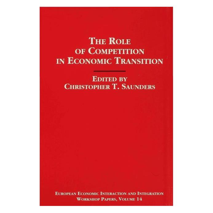 Palgrave Macmillan Uk Saunders:The Role of Competition in Eco (Englisch, Hardcover, Christopher Saunders) (63028205)