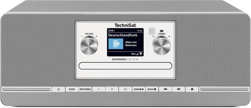 TechniSat DIGITRADIO 372 CD IR, silber Internet CD-Radio DAB+, FM Anthrazit, Silber