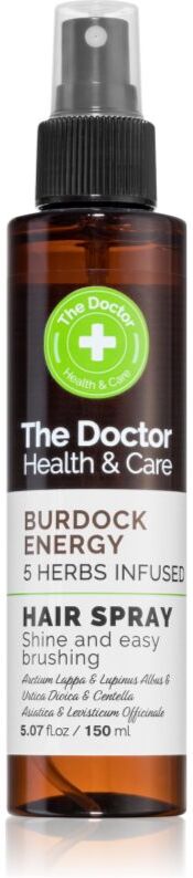 The Doctor Burdock Energy 5 Herbs Infused spray sans rinçage pour cheveux 150 ml