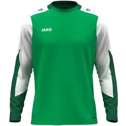 Jako Longsleeve Dynamic - grün/weiß/dunkelgrün - S