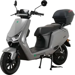 GreenStreet Elektroroller Rio 2000W 45 kmh grau inkl. Topcase