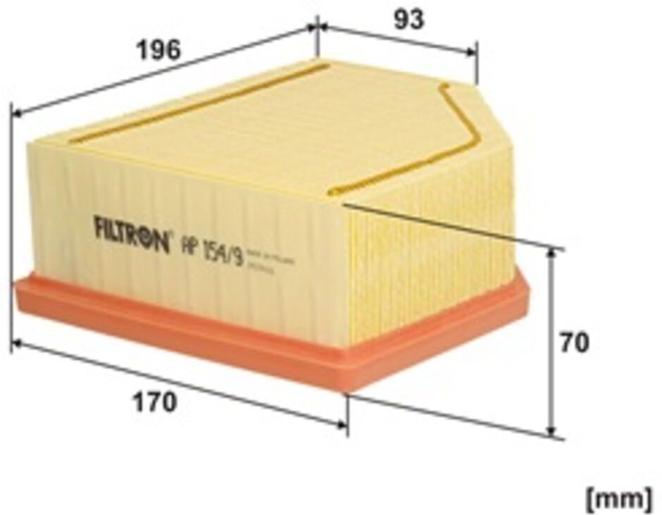 Luftfilter FILTRON AP 154/9
