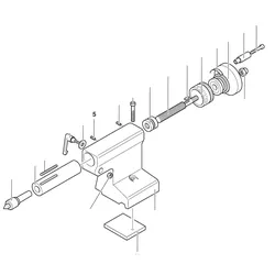 PROXXON 24500-04-22 Gewindestift für Drehmaschine PD400 CNC