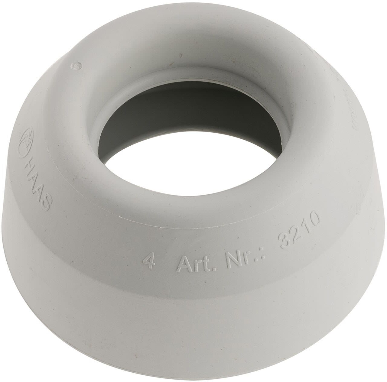 HAAS flush pipe connector 86 x 44 mm 3210