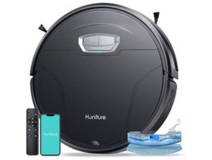 Aspirateur robot laveur 3 en 1 - TRAHOO - G20 Pro - 4500 Pa - 180 min autonomie - Application intelligente