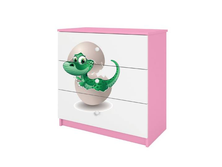 Raumhirsch Furniture Kinderregal Kinderkommode mit Motiv, Spielzeugregal mit Schubladen - Kinderzimmermöbel, stabile Konstruktion, kindgerecht, verschiedene Farben & Designs