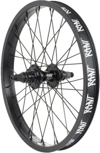 BMX Hinterrad Rant Party On V2 18" Cassette (Schwarz - Right hand drive)