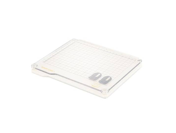 Vaessen Creative Stempel Easy+ stempelplatform, voor nauwkeurige positionering van stempels voor Clear Stamp en rubberen stempel, 220 x 166 cm, afneembare stempelplaat