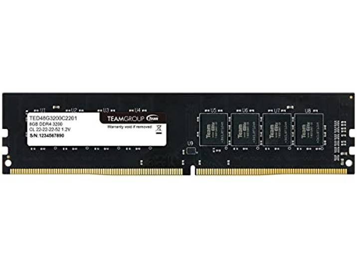 TEAMGROUP DDR4 8GB PC 3200 Team Elite TED48G3200C2201