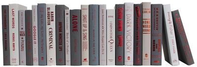 Booth & Williams Decorative Books - Granite Books - Grey Books By The Foot