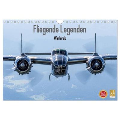 Fliegende Legenden - Warbirds (Wandkalender 2026 DIN A4 quer), CALVENDO Monatskalender
