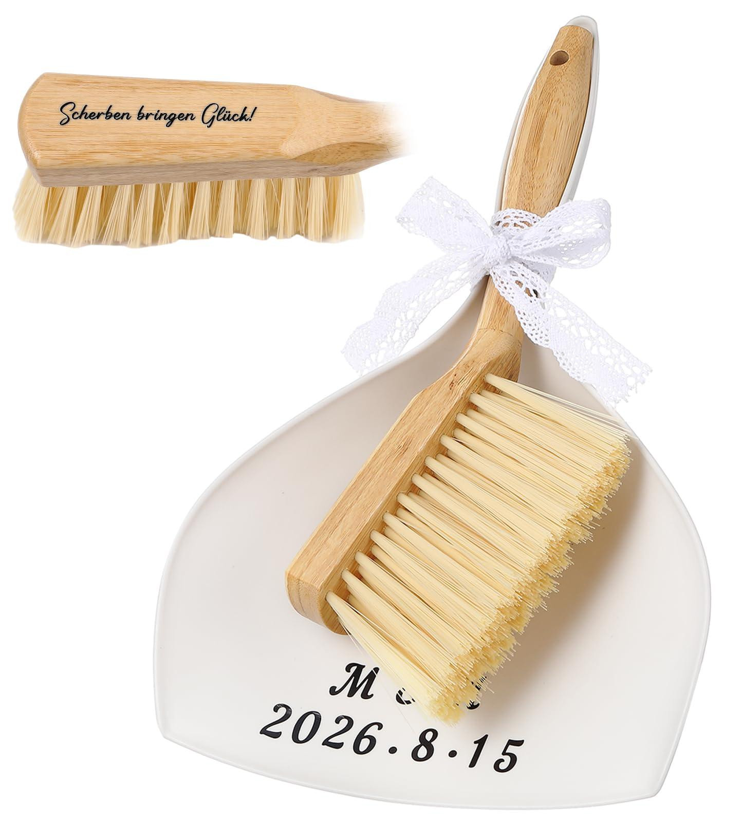 Dripio Handveger- en bezemset wit, 19 x 29,3 cm