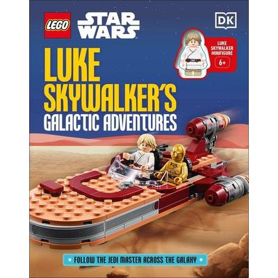 LEGO Star Wars Luke Skywalker's Galactic Adventures, Gebundene Ausgabe von Elizabeth Dowsett, Dorling Kindersley UK, 978-0-241-81651-6