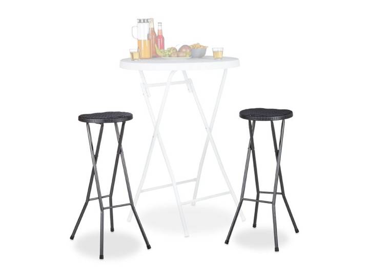 Relaxdays Barhocker klappbar BASTIAN