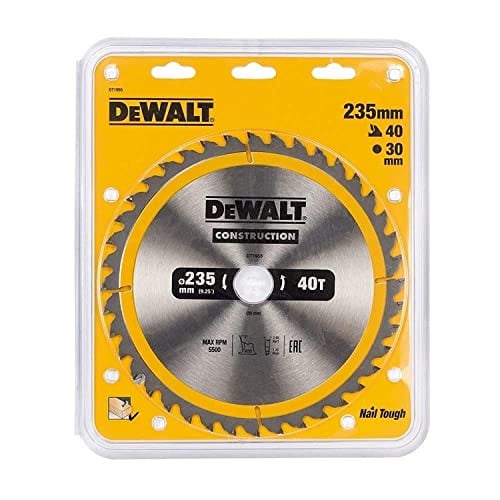 DeWALT Cirkelzaagblad 235mm 40T voor hout, Asgat: 30mm, DT1955-QZ