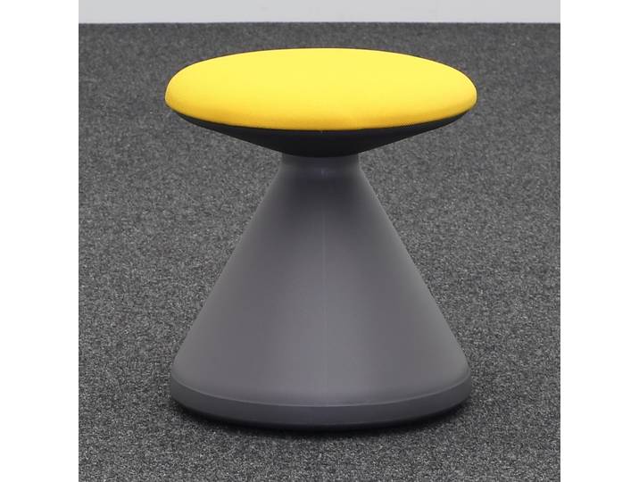 Bürohocker Milani Fungus, Gelb, Neu, Ergonomisch - optimal für flexible Arbeitsplätze