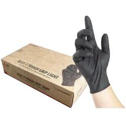 Nitril Einweghandschuhe "TOUGH GRIP LIGHT" | 50 Stk. - S