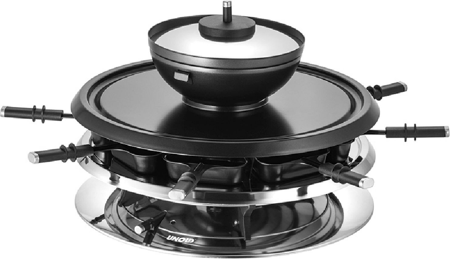 Unold Raclette multifunctioneel apparaat 4-in-1