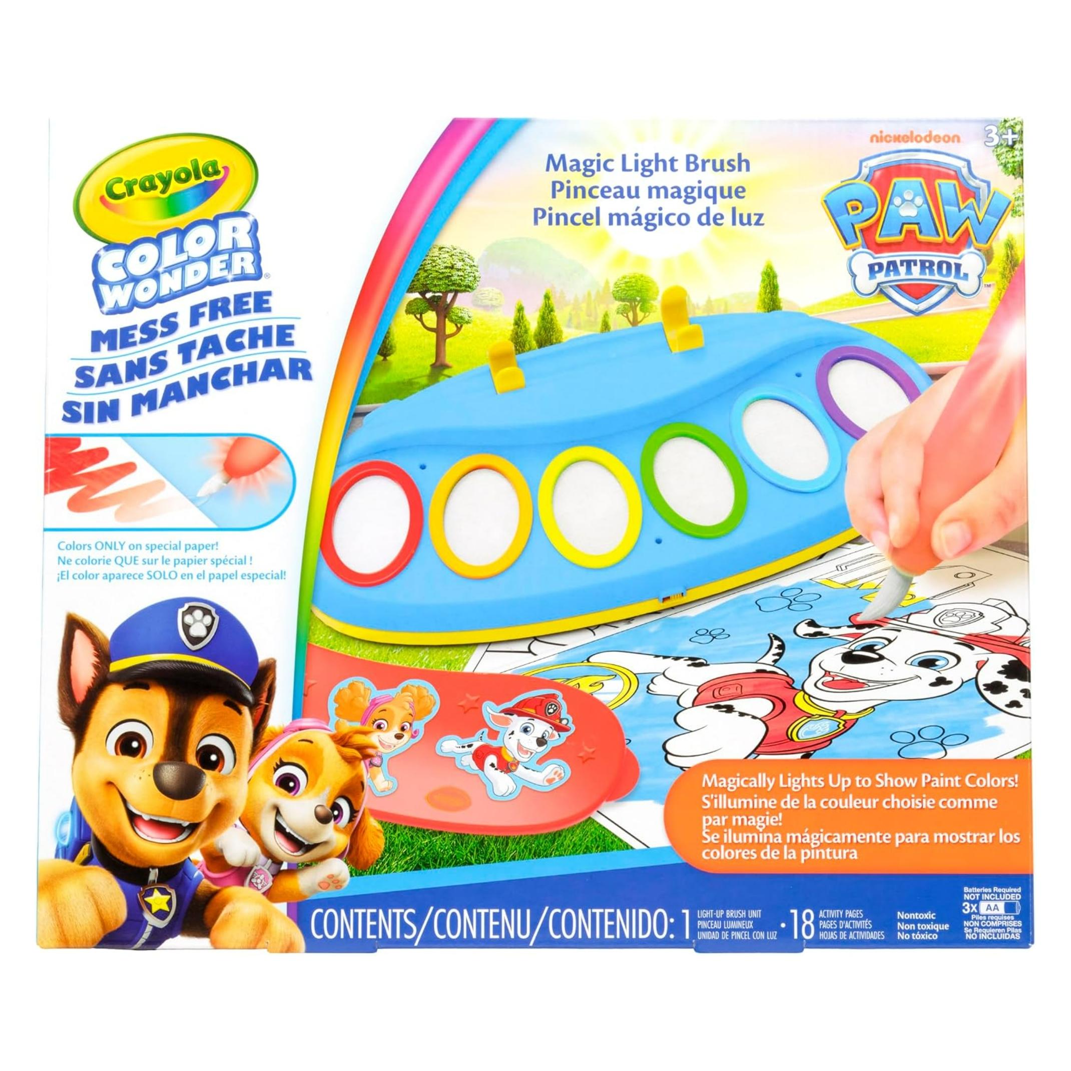 Crayola Color Wonder Magic Light Brush Paw Patrol (358-757204)