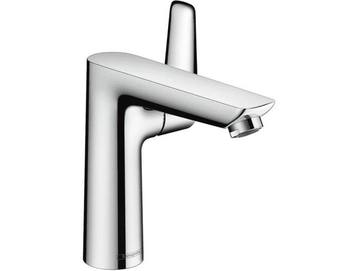 robinet de lavabo monocommande Hansgrohe Talis E\, modèle 150\, sans bonde\, finition chrome